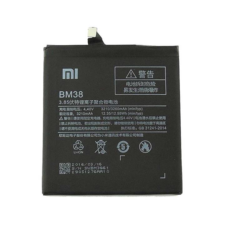 باتری موبایل مدل BM38 ظرفیت 3260 میلی آمپر ساعت مناسب برای گوشی موبایل Redmi 4S